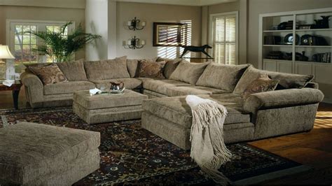 oversized plush sectional